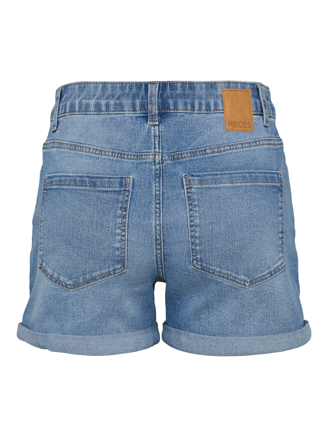 PCPEGGY Shorts - Light Blue Denim